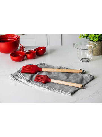 KitchenAid Backpinsel in Hellbraun/ Rot - (L)29 cm