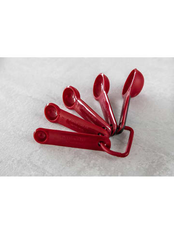 KitchenAid 5er-Set: Messlöffel in Rot
