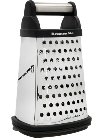 KitchenAid Reibe in Silber/ Schwarz - (H)26 cm