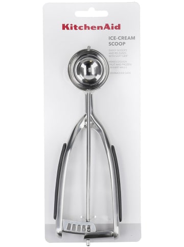 KitchenAid Eisportionierer in Silber - (L)21 cm