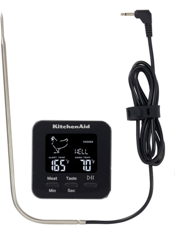 KitchenAid Fleischthermometer in Schwarz