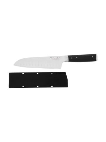 KitchenAid Santokumesser in Schwarz - (L)18 cm