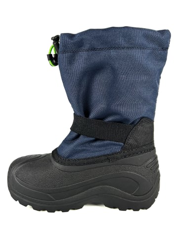 Kamik Winterstiefel "Slide" in Blau/ Schwarz
