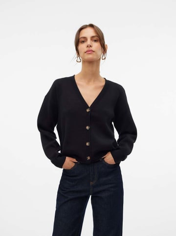 Vero Moda Kardigan w kolorze czarnym