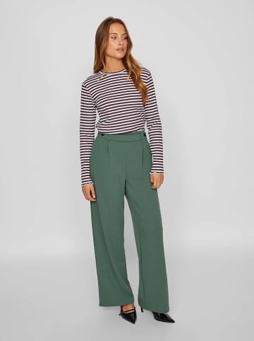 Vila Longsleeve pruimkleurig/wit