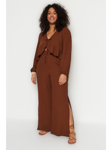 trendyol Hose in Cognac