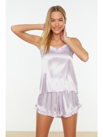 trendyol Pyjama in Flieder