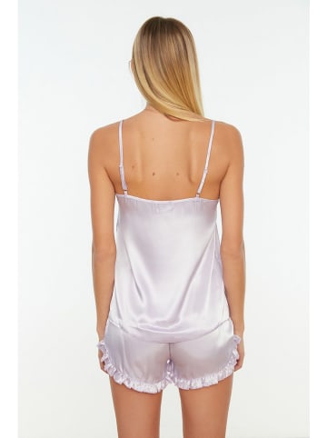 trendyol Pyjama in Flieder
