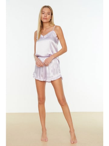 trendyol Pyjama in Flieder