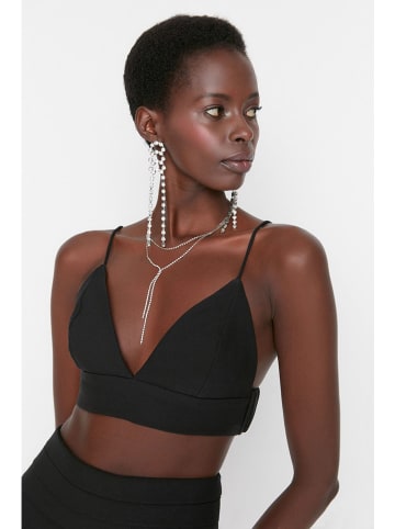 trendyol Top in Schwarz