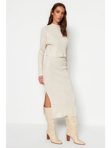trendyol 2tlg. Outfit in Creme