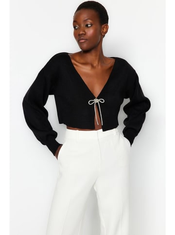 trendyol Cardigan in Schwarz