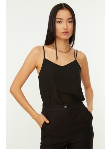 trendyol Top w kolorze czarnym