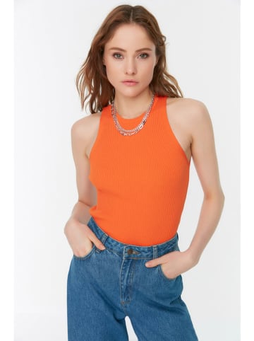 trendyol Top in Orange