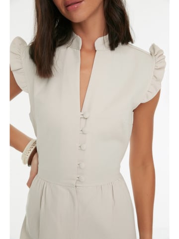 trendyol Jumpsuit in Creme
