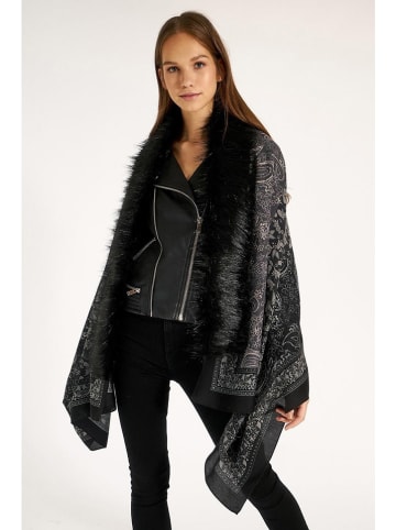 Shaka Poncho in Schwarz