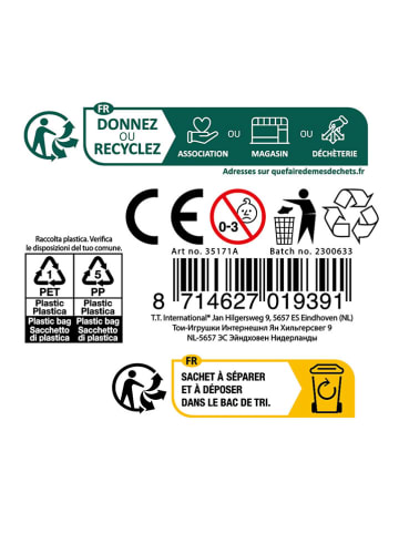 Toi-Toys 72-delige set: creativiteitsset "FUN loom bands Neon" meerkleurig - vanaf 6 jaar