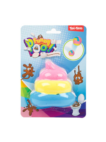 Toi-Toys Kreativset "FUN Hüpf-Putty Regenbogen-Poop" in Bunt - ab 6 Jahren