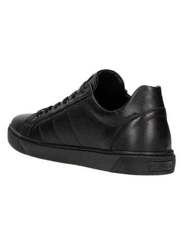 Wojas Leren sneakers zwart