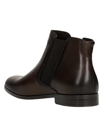 Wojas Leren chelseaboots bruin