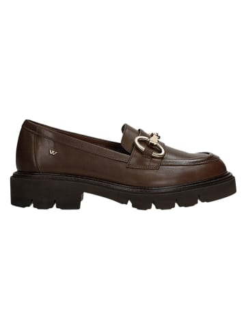 Wojas Leren mocassins bruin