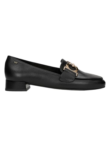 Wojas Leren mocassins zwart