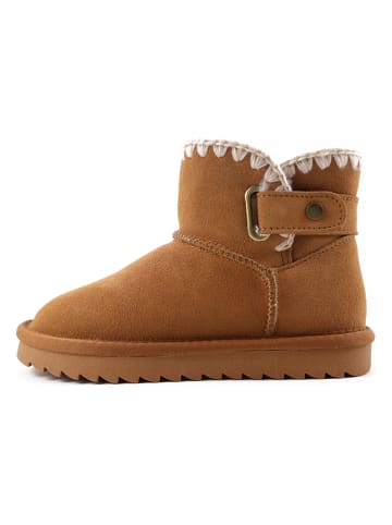 lamino Winterboots in Hellbraun