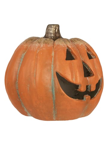 Clayre & Eef Lampion "Pumpkin" w kolorze pomarańczowym - 33 x 36 x 32 cm