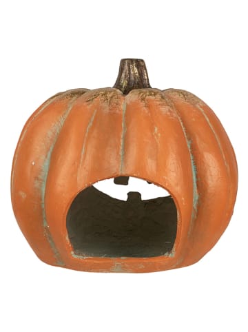 Clayre & Eef Lampion "Pumpkin" w kolorze pomarańczowym - 33 x 36 x 32 cm