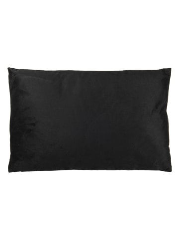 Clayre & Eef Poduszka w kolorze czarnym ze wzorem - 40 x 60 cm