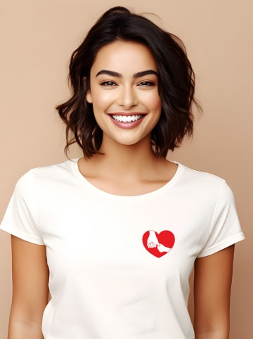 WOOOP Shirt in Weiß