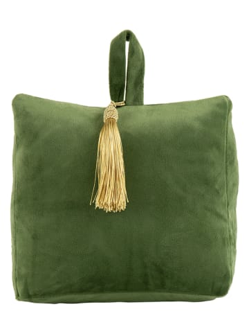 Mars & More Deurstopper groen - (B)18 x (H)18 cm
