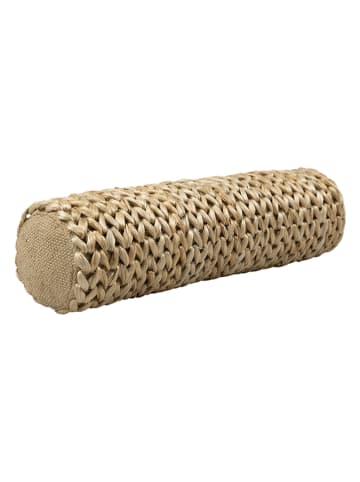 Mars & More Jute rolkussen lichtbruin - (B)62 x Ø 16 cm