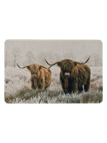 Mars & More Deurmat grijs/bruin - (L)50 x (B)75 cm