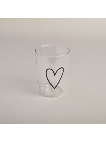 Eulenschnitt Trinkglas "Herz" - 430 ml