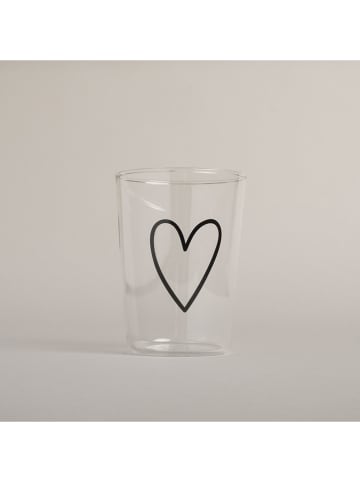 Eulenschnitt Trinkglas "Herz" - 430 ml