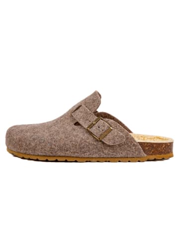 BABUNKERS Family Clogs in Hellbraun