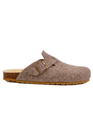 BABUNKERS Family Clogs lichtbruin