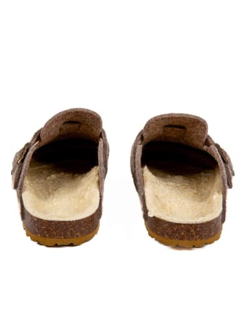 BABUNKERS Family Clogs lichtbruin