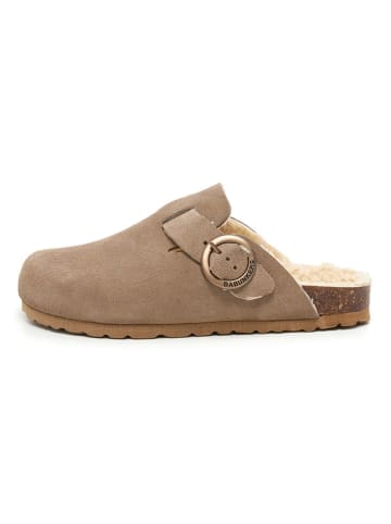 BABUNKERS Family Leder-Clogs in Beige