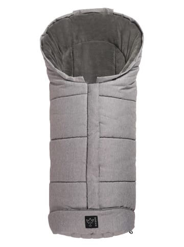 Kaiser Naturfellprodukte Thermo-Fußsack "Jooy" in Hellgrau - (L)105 x (B)45 cm