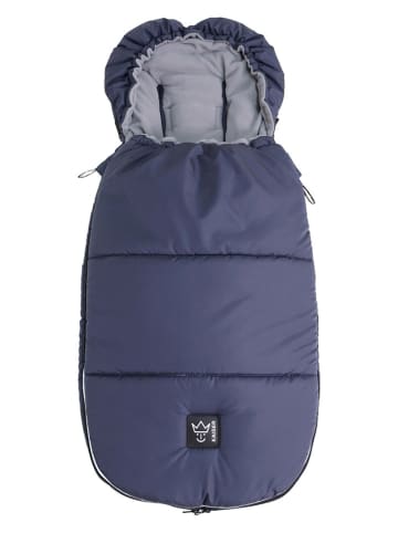 Kaiser Naturfellprodukte Thermo-Fußsack "Lukky" in Dunkelblau - (L)105 x (B)45 cm
