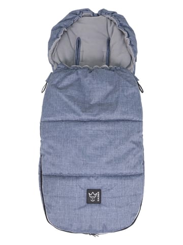 Kaiser Naturfellprodukte Thermo-voetenzak "Lukky" blauw - (L)105 x (B)45 cm