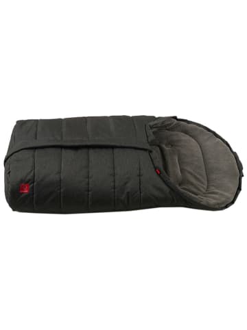 Kaiser Naturfellprodukte Voetenzak voor babyzitje "Ella" zwart - (L)80 x (B)40 cm