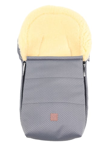 Kaiser Naturfellprodukte Knuffelzak met lamsvacht "Emmi" grijs - (L)80 x (B)37 cm