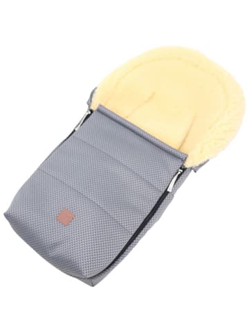 Kaiser Naturfellprodukte Knuffelzak met lamsvacht "Emmi" grijs - (L)80 x (B)37 cm