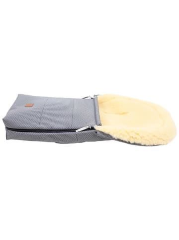 Kaiser Naturfellprodukte Śpiworek wełniany "Emmi" w kolorze szarym - 80 x 37 cm