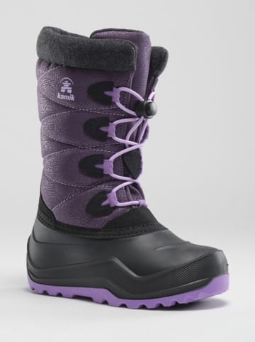 Kamik Winterstiefel "Iceangel" in Lila/ Schwarz
