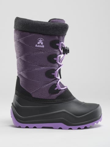 Kamik Winterstiefel "Iceangel" in Lila/ Schwarz