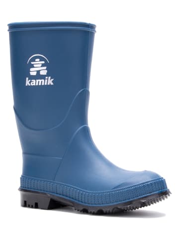 Kamik Kalosze "Stomp" w kolorze niebieskim